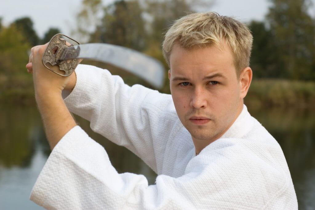Martial Arts Lessons for Adults in Falls Church VA - Samurai Sword Posing Blog