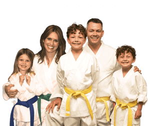 Martial Arts Lessons for Families in Falls Church VA - Group Family for Martial Arts Footer Banner